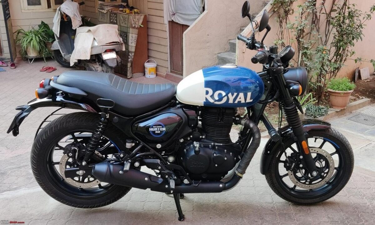 Royal Enfield Hunter 350 bike