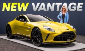 Aston Martin की नई Vantage स्‍पोर्ट्स कार हुई लॉन्‍च, 3.5 सेकेंड में पकड़ती है 100 किलोमीटर की रफ्तार