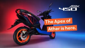 Ather 450 Apex: दमदार मोटर और बेहतरीन बैटरी के साथ मिलेगा शानदार स्कूटर, देखे