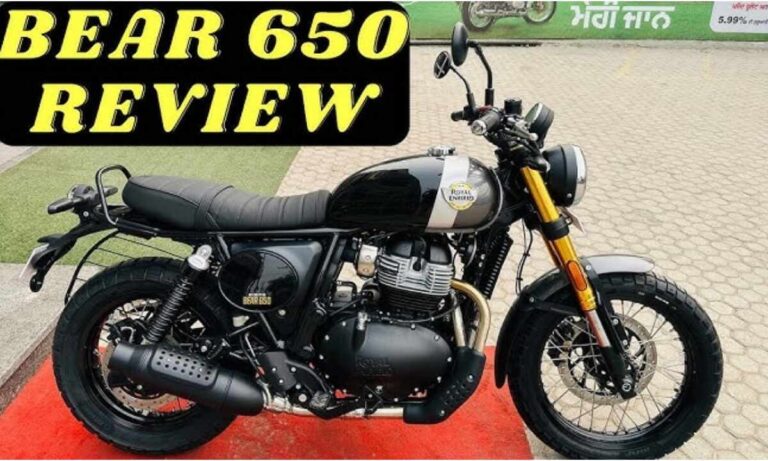 Royal Enfield Bear 650 Bike Features