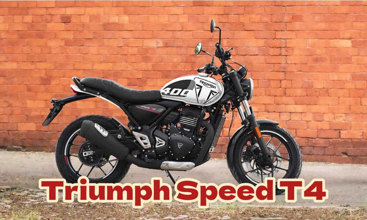 Triumph Speed T4 Bike Features Price Design