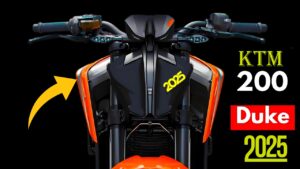 युवाओं के दिलों की धड़कन बढ़ाने, पहले से भौकाली सपोर्ट Look के साथ आई New KTM 200 Duke 2025