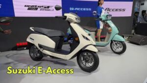 Activa EV से कम कीमत और एडवांस्ड फीचर्स के साथ, आ रही Suzuki Access Electric Scooter