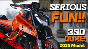 35KM की माइलेज और भौकाली स्पॉट Look के साथ, 2025 मॉडल New KTM Duke 390 की बाजार में हुई एंट्री