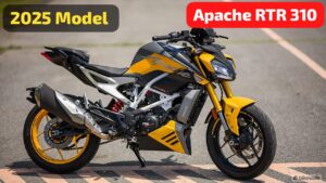 दिलों की धड़कन बढ़ने 2025 मॉडल New Apache RTR 310 स्पोर्ट बाइक कम कीमत में हुई लॉन्च