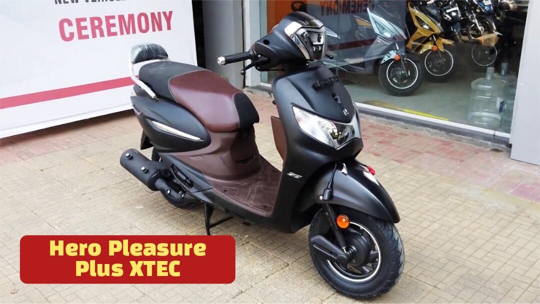 Hero Pleasure Plus XTEC Scooter Price Features Design 