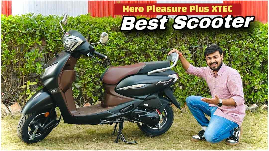 Hero Pleasure Plus XTEC Scooter Price Features Design