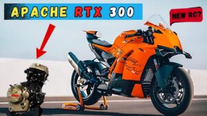 299cc इंजन के साथ KTM और Yamaha का मार्केट खाने आ रही, TVS Apache RTX 300 स्पोर्ट बाइक