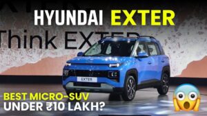 सस्ते कीमत पर 35KM की माइलेज और लग्जरी इंटीरियर के साथ लांच हुई Hyundai Exter SUV कार