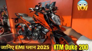 KTM 200 Duke स्पोर्ट बाइक को, केवल ₹23,000 के डाउन पेमेंट पर घर लाएं