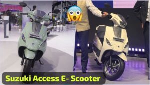 ब्लूटूथ कनेक्टिविटी और 100KM रेंज के साथ, सस्ते कीमत पर लॉन्चहुई Suzuki Access Electric Scooter