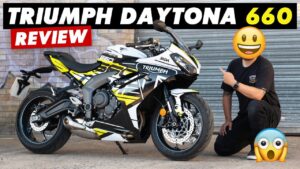 Yamaha और KTM को टक्कर देने 660cc इंजन में आई Triumph Daytone 660 स्पोर्ट बाइक