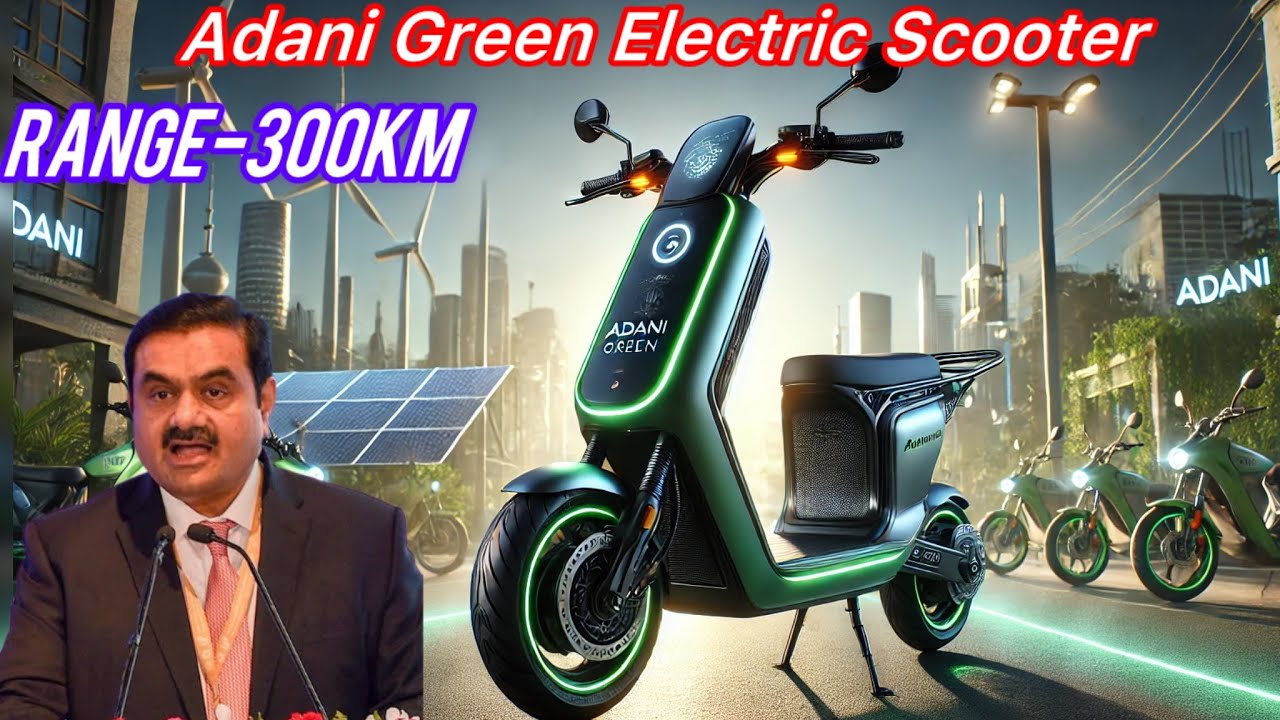 Adani Green Electric Scooter