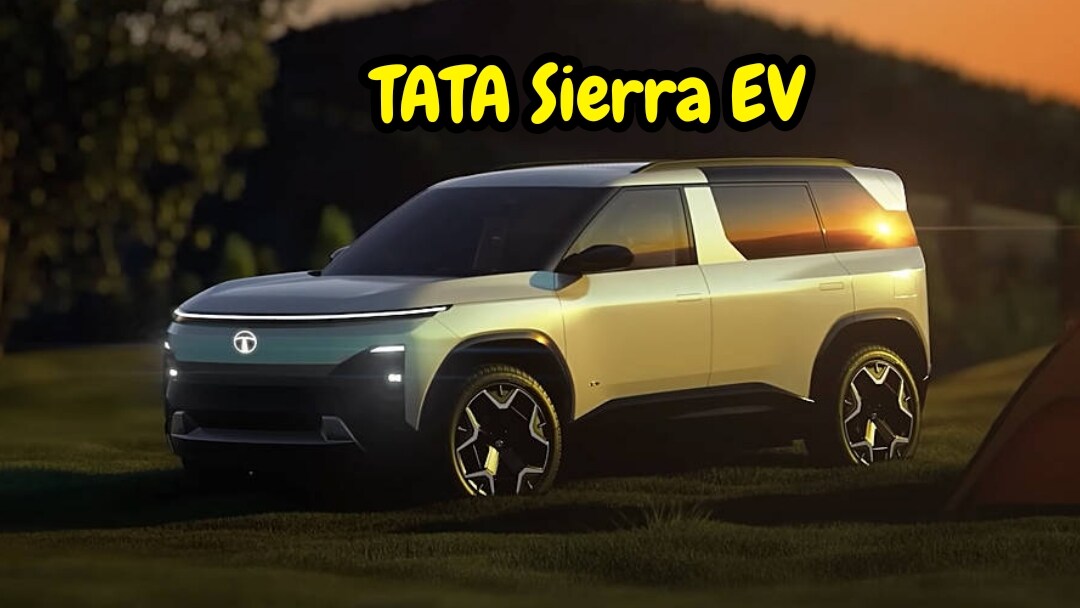 Tata Sierra EV Car Features Design Price 