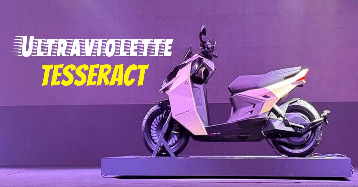 Ultraviolette Tesseract Scooter Price Features Design