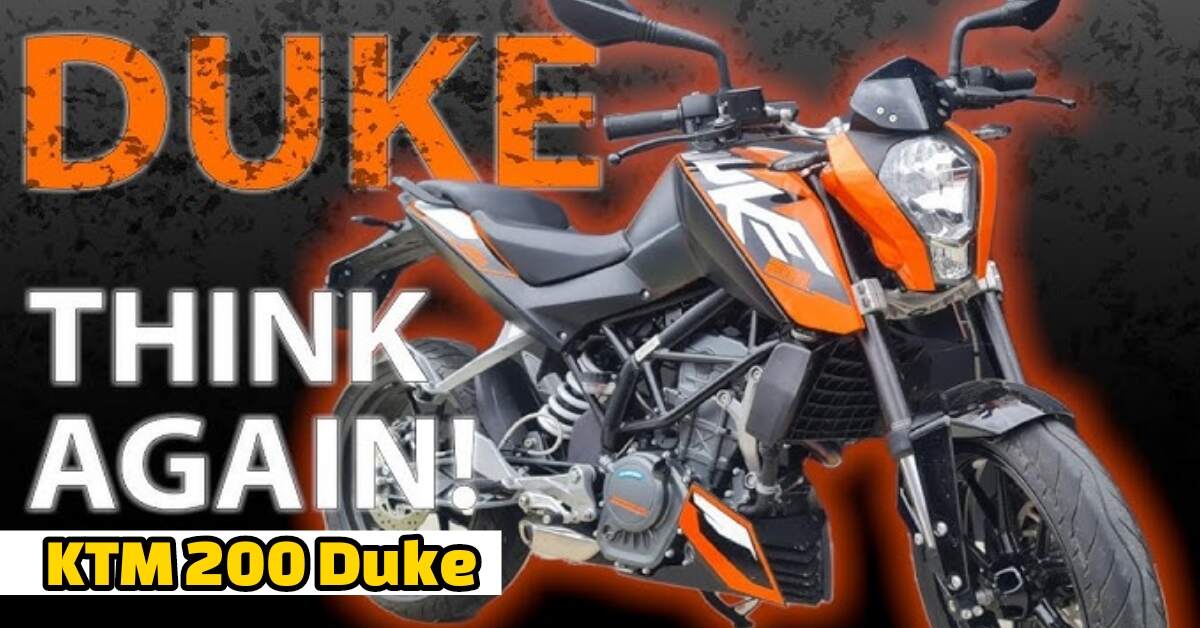 KTM 200 Duke Bike Features 