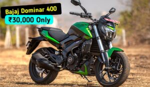 400cc इंजन वाली Bajaj Dominar 400 स्पोर्ट बाइक को सिर्फ ₹30,000 की डाउन पेमेंट पर लाएं अपने घर