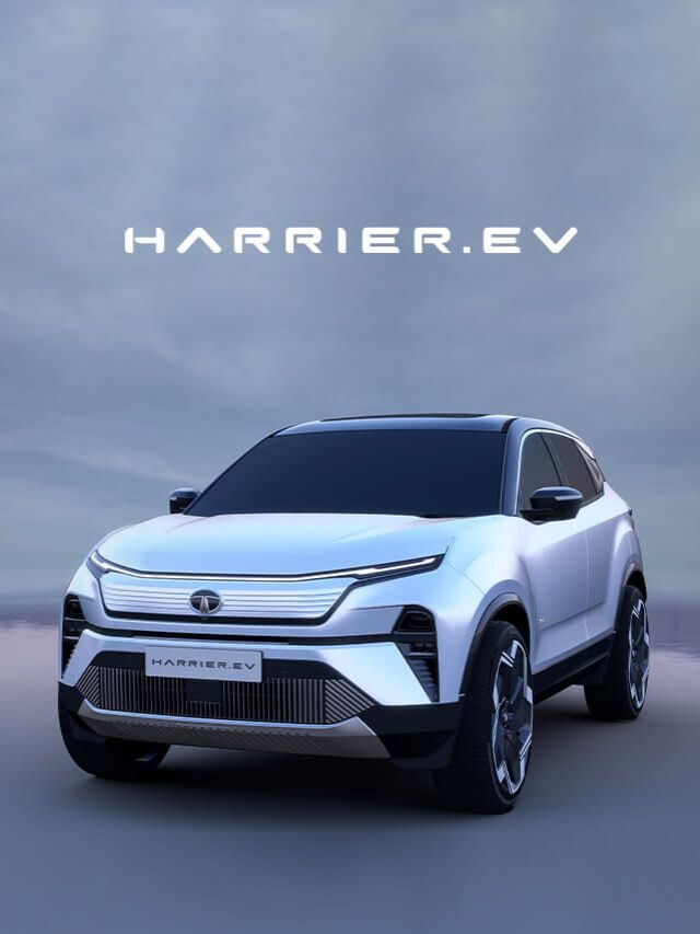 Tata Harrier EV आई बिजली जैसी रफ्तार के साथ!