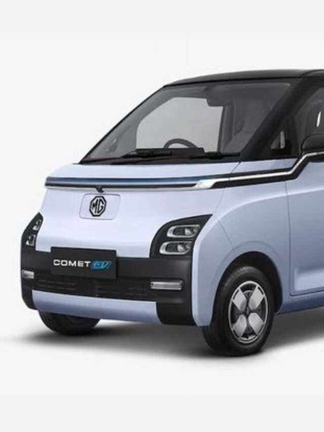 MG Comet EV का ऐसा लुक देखकर कहोगे– EV का बाप आ गया!